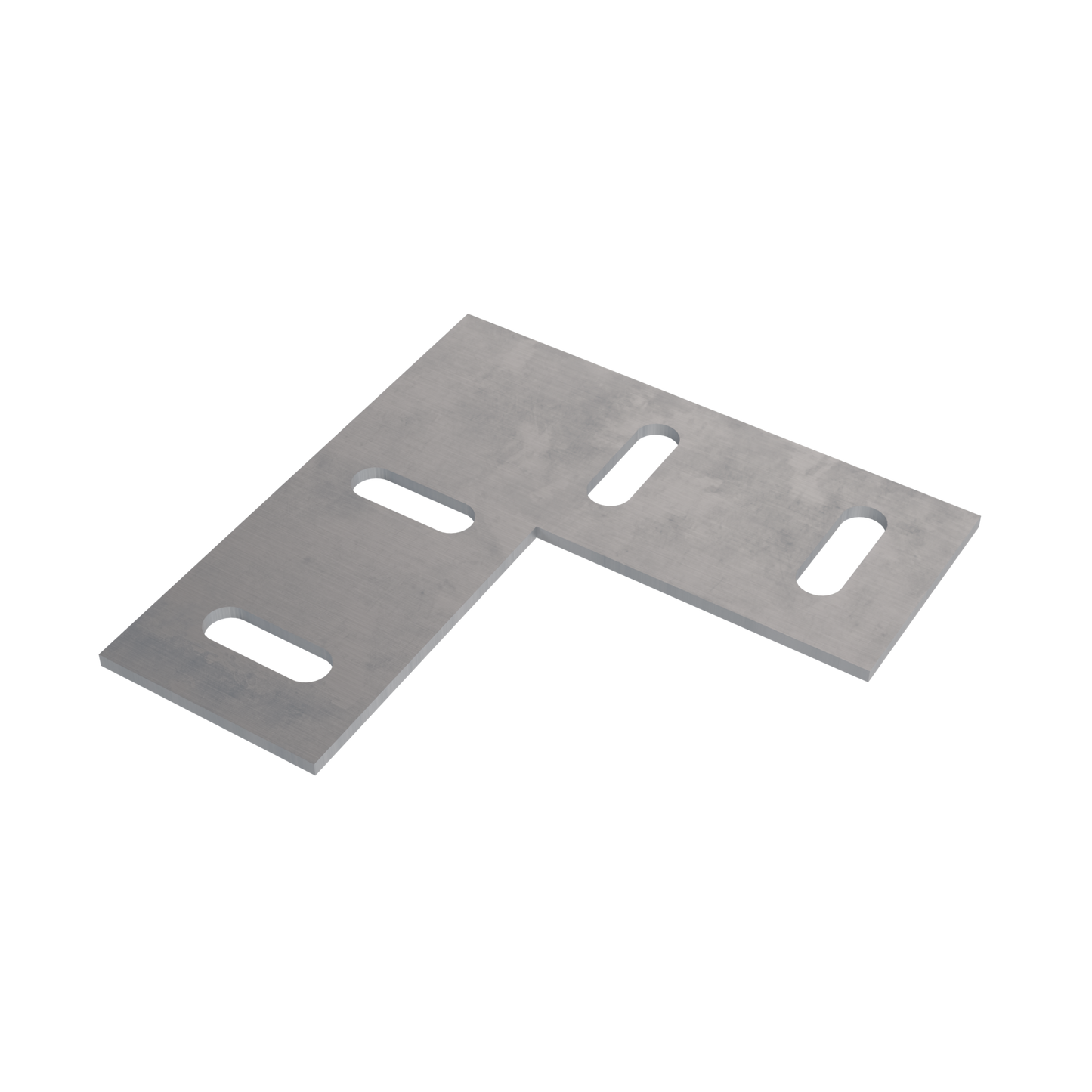 Équerre en inox pour fixation de lambourdage double