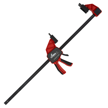 Système de fixation inox pour terrasse, serre-joint Cobra, vue détourée