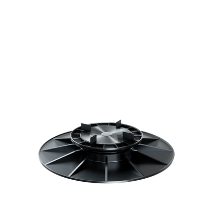 Plot réglable polypropylène Nivo pour dalles, hauteur 25-40 mm, design rond