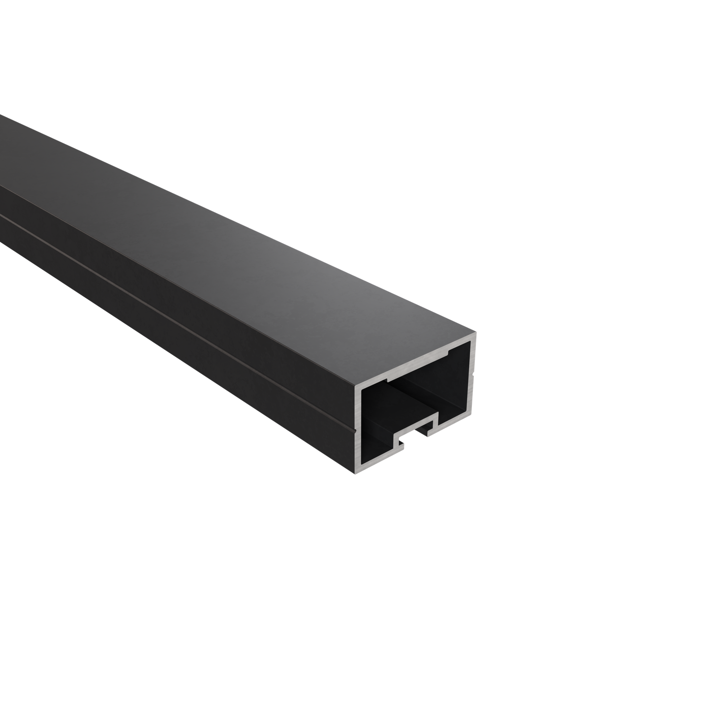 Lambourde aluminium 24x40 mm gamme Structural pour montage terrasse